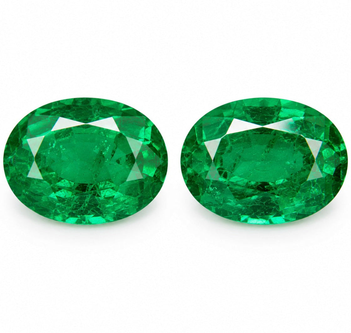 Premium Oval Green Emerald