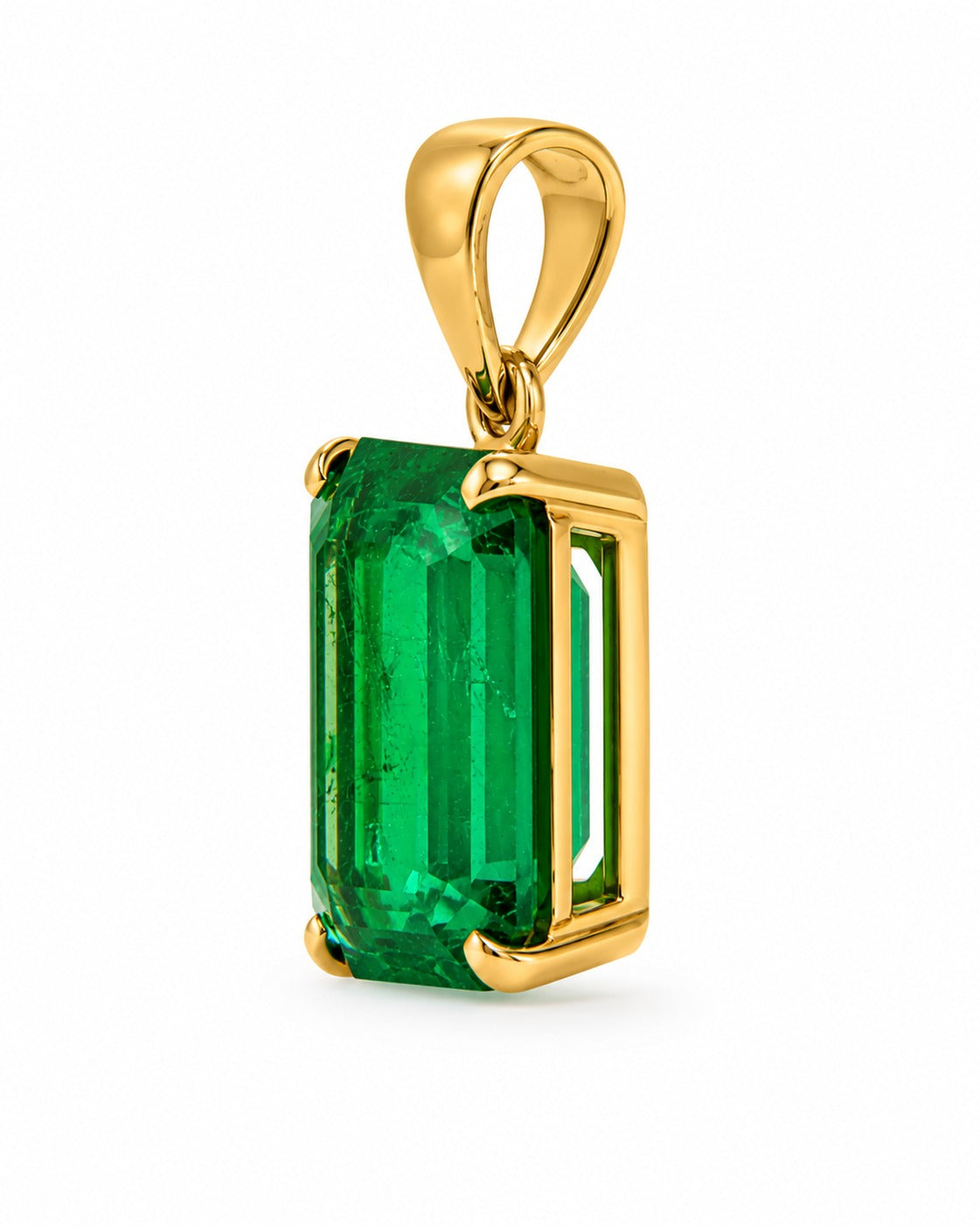 Premium Emerald Pendant Gem