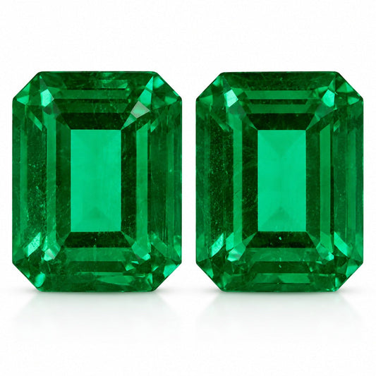 Matching Emerald Pair